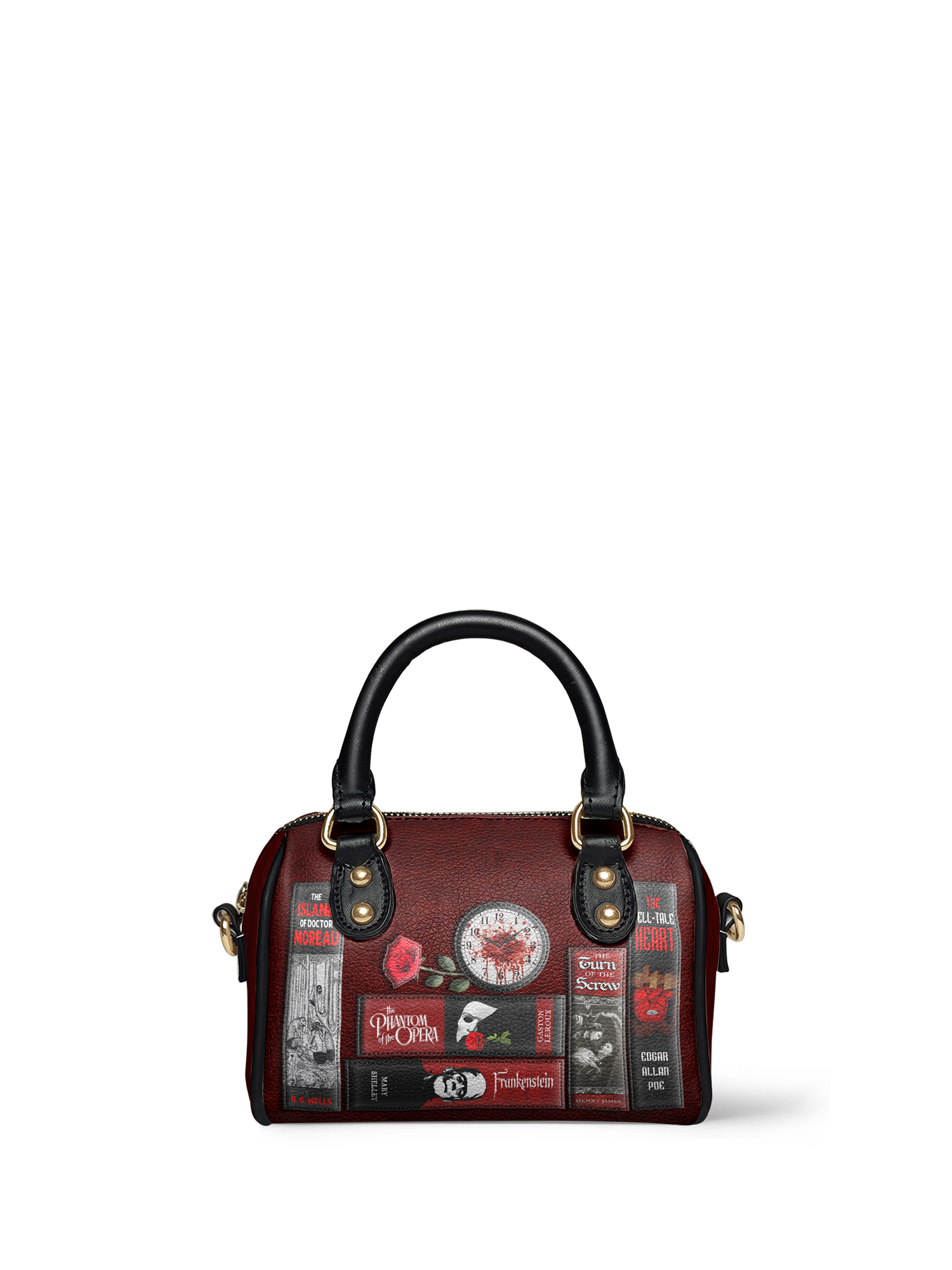"The Crimson Codex" Mini Satchel