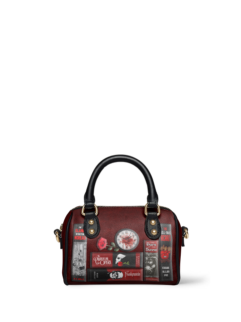 "The Crimson Codex" Mini Satchel