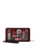 "The Crimson Codex" Wallet