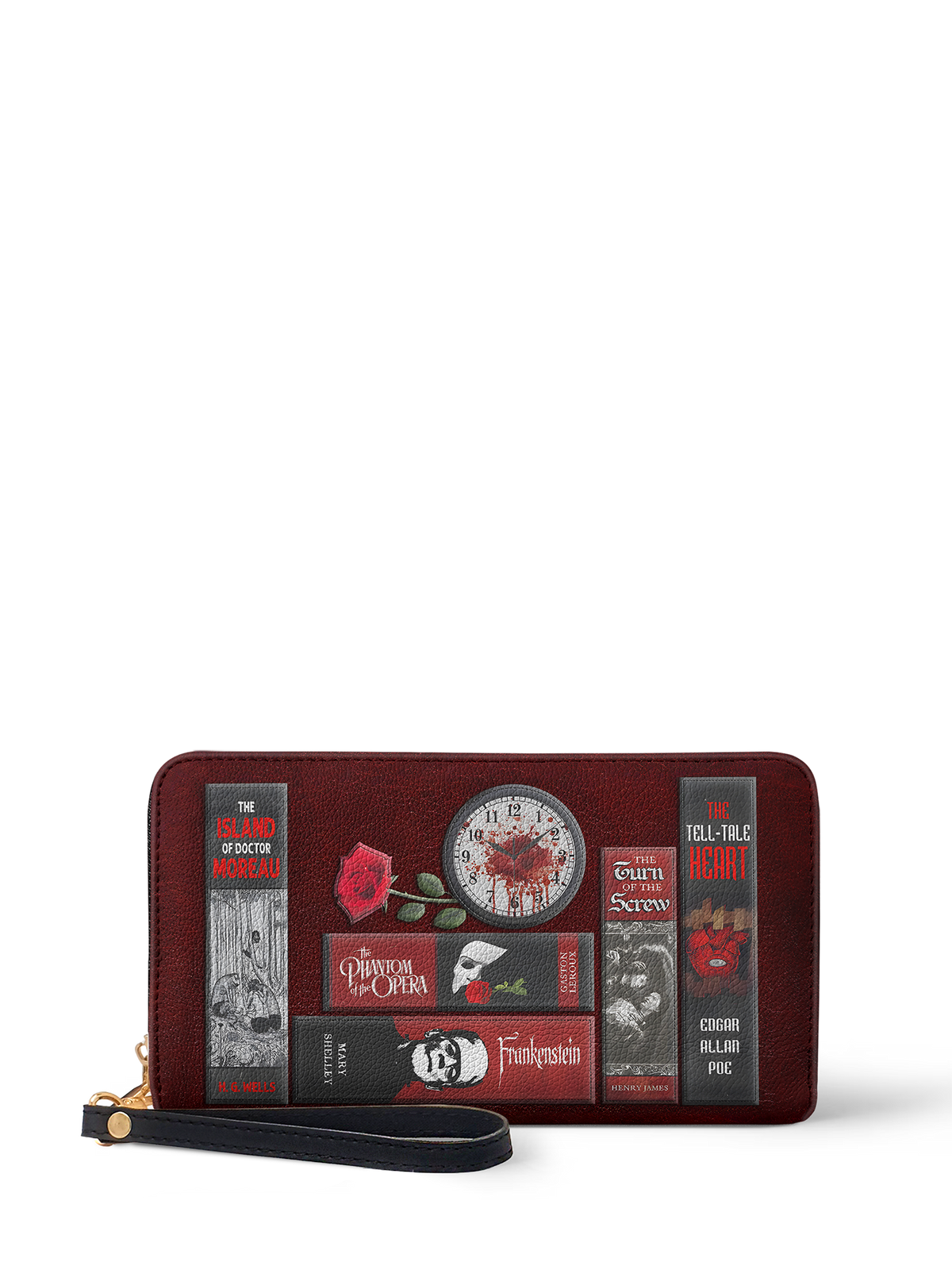 "The Crimson Codex" Wallet - NEVERMORE DEAL