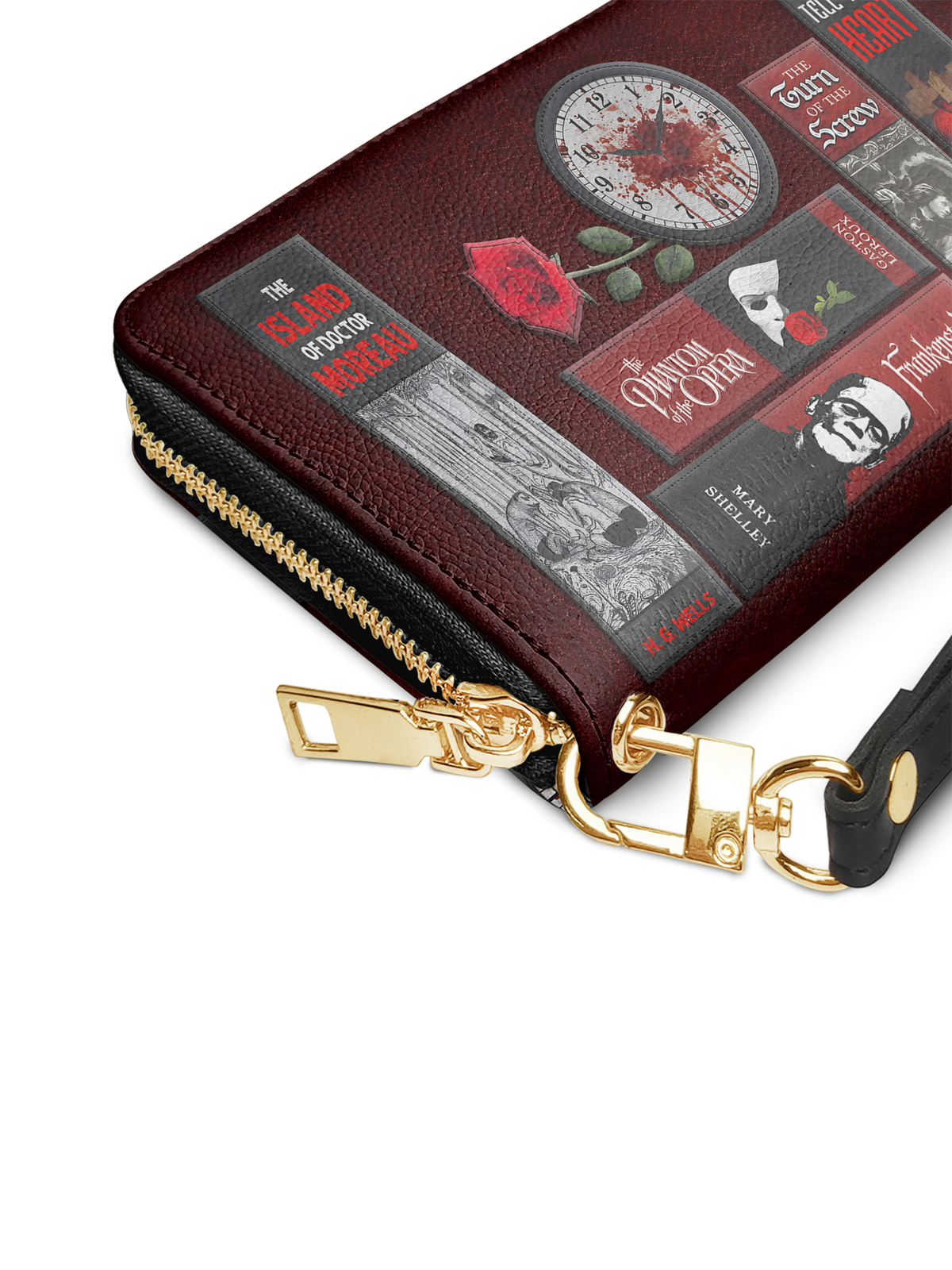 "The Crimson Codex" Wallet - NEVERMORE DEAL