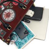 The Crimson Codex Leather Handbag Deal