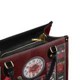 The Crimson Codex Leather Handbag Deal