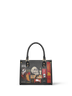 "The Codex of Gothic Tales" Deadlight Black Small Leather Handbag
