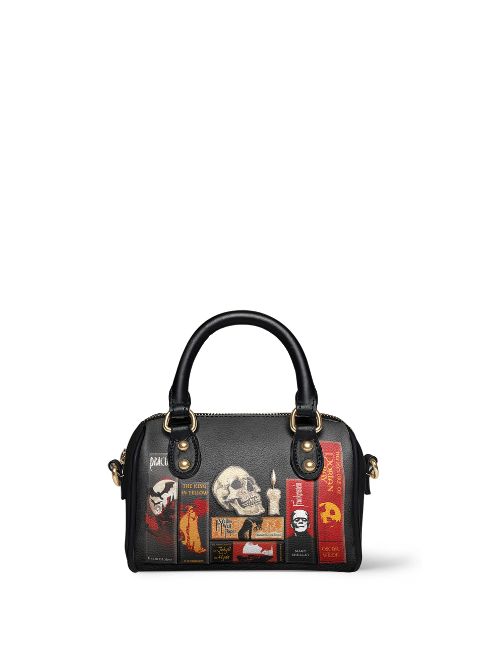 "The Codex of Gothic Tales" Deadlight Black Mini Satchel - FALL DEAL