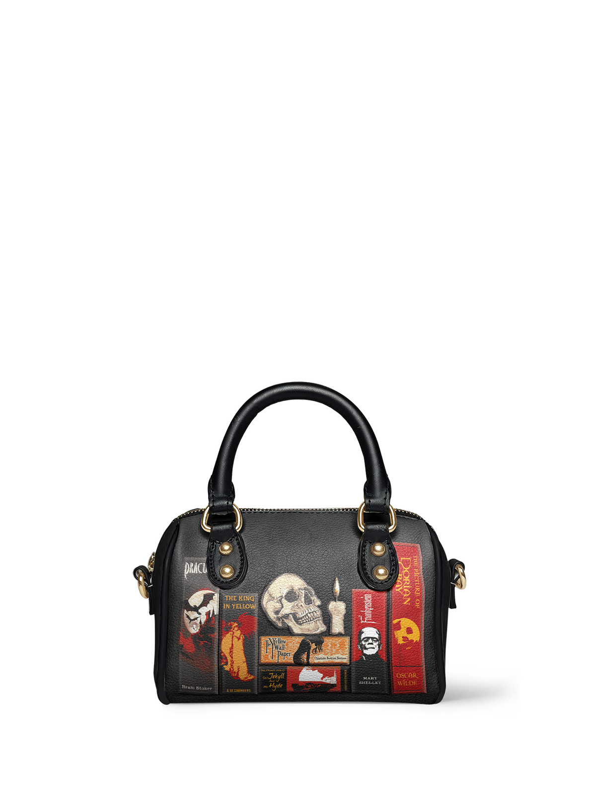 "The Codex of Gothic Tales" Deadlight Black Mini Satchel - EVERMORE DEAL