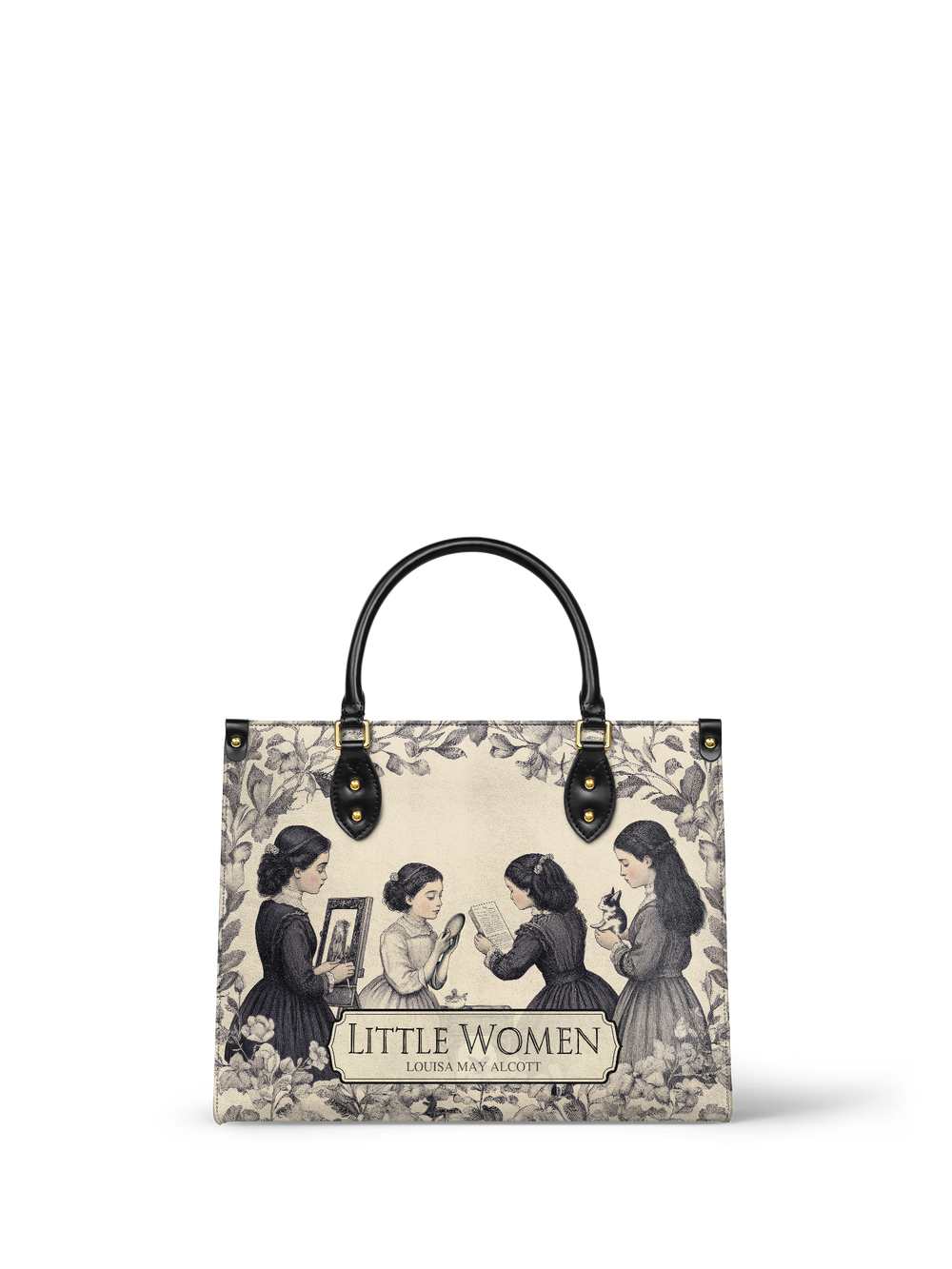 "Little Women" - Brown Interior - Leather Handbag