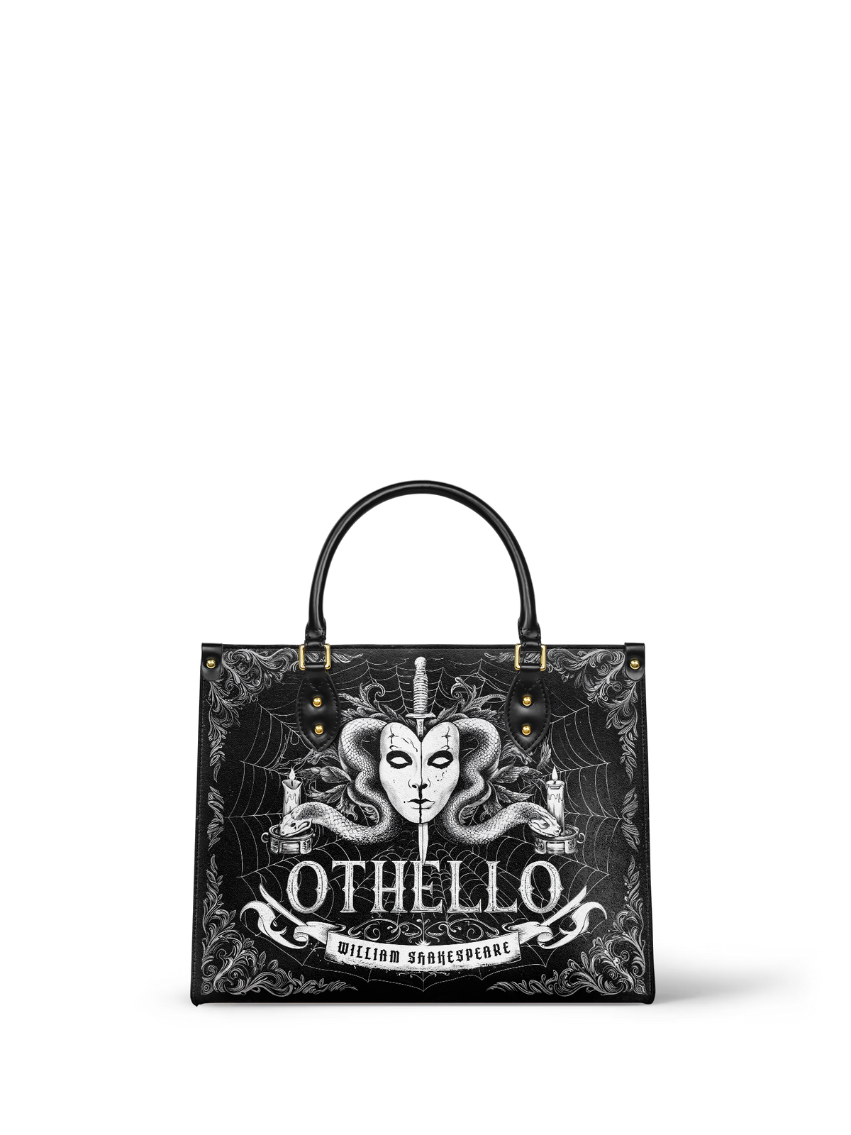 "Othello" Leather Handbag - NEVERMORE DEAL