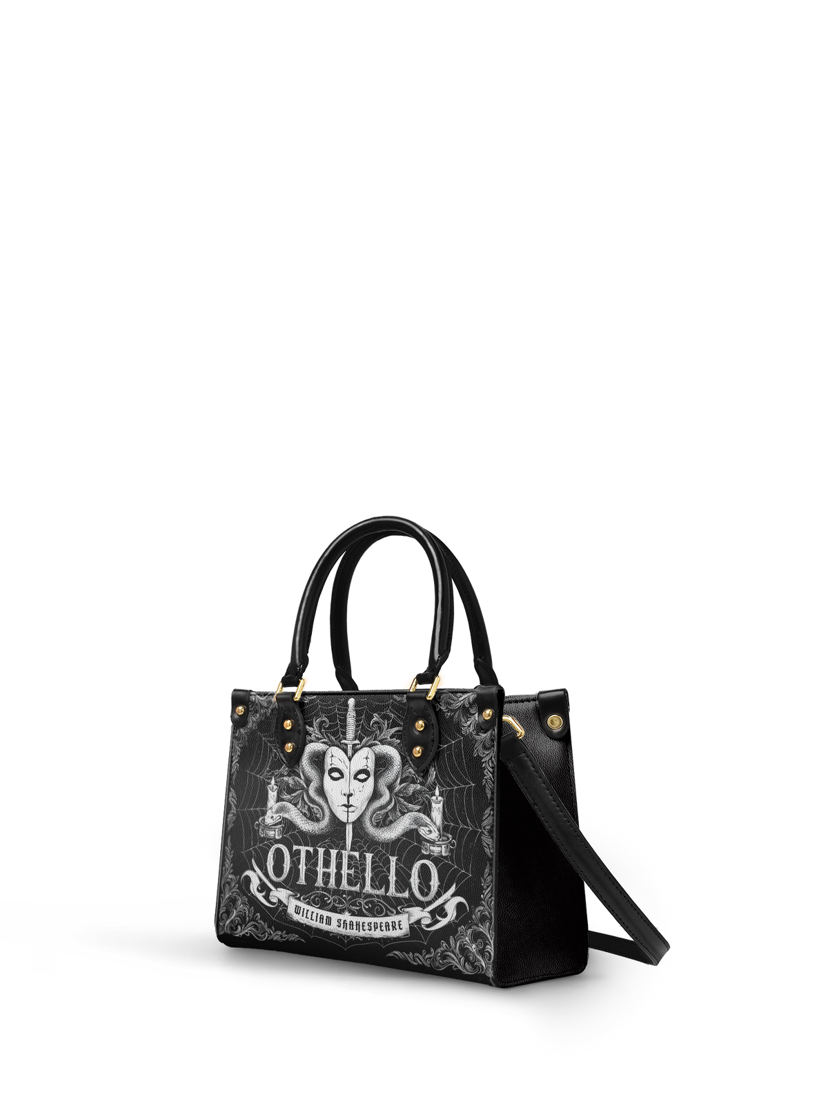 "Othello" Small Leather Handbag - NEVERMORE DEAL