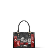 "The Codex of Gothic Tales" Black Widow’s Kiss Small Leather Handbag Deal