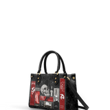 "The Codex of Gothic Tales" Black Widow’s Kiss Small Leather Handbag Deal