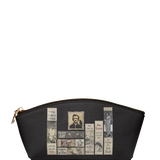"Poe's Library" Ashen Black Eclipse Makeup Bag