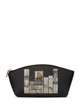 "Poe's Library" Ashen Black Eclipse Makeup Bag