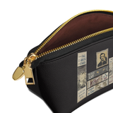 "Poe's Library" Ashen Black Eclipse Makeup Bag