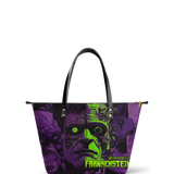 "Frankenstein" Lablight Violet Leather Tote Bag Deal