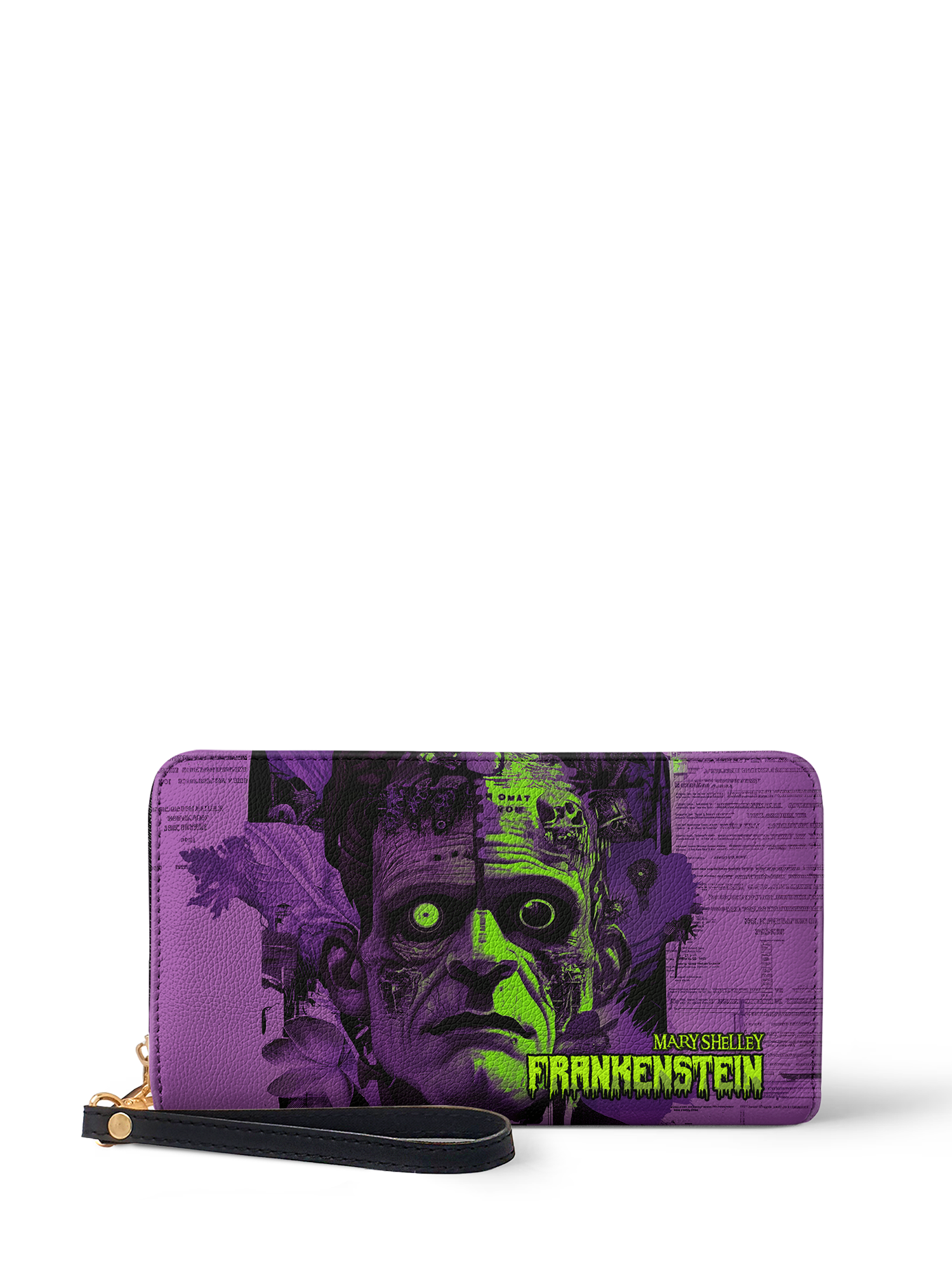"Frankenstein" Lablight Violet Wallet