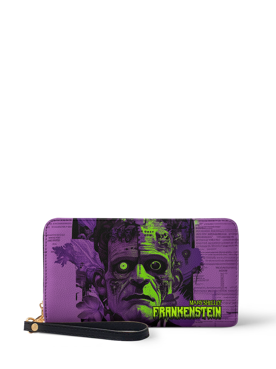 "Frankenstein" Lablight Violet Wallet
