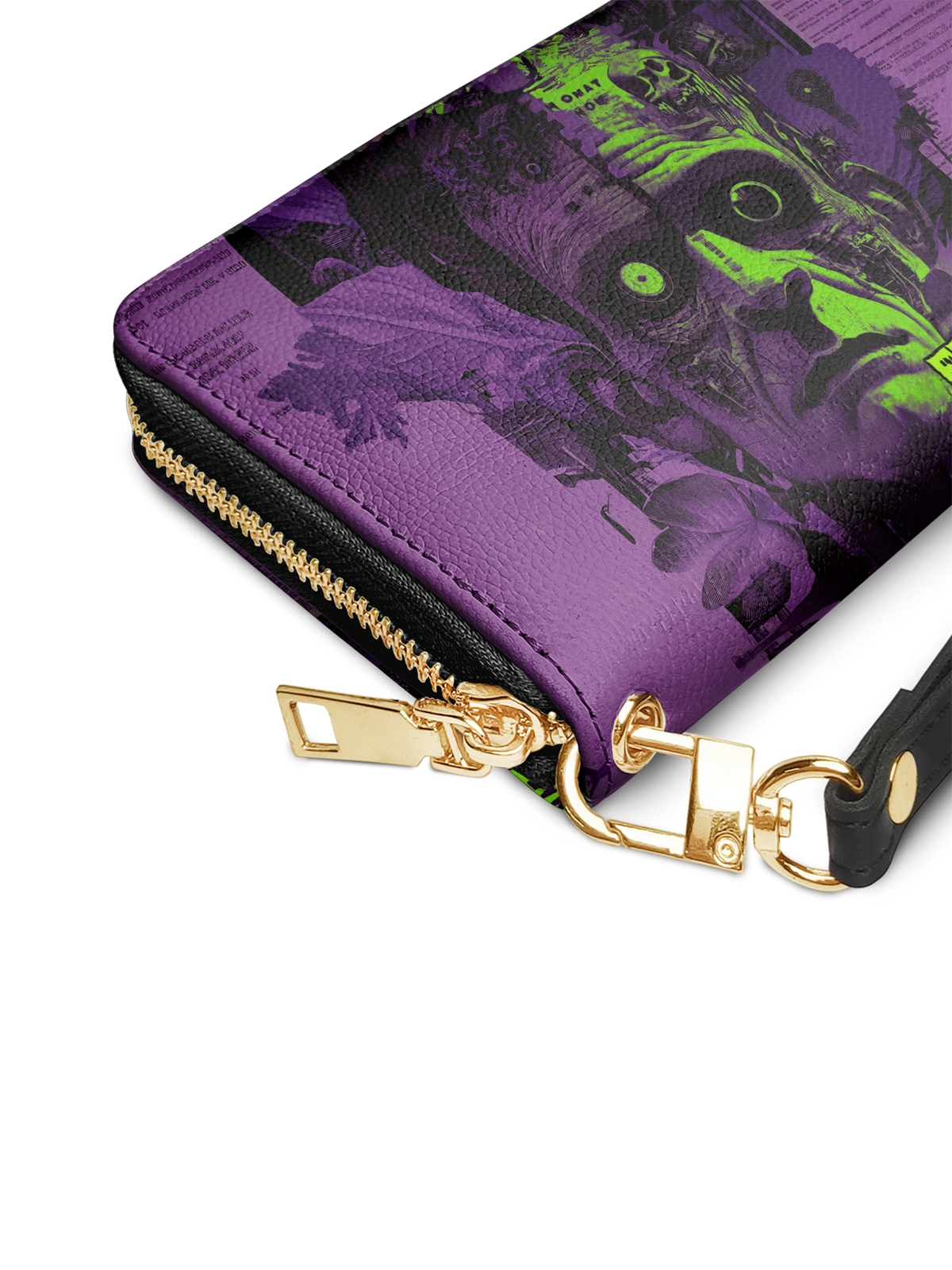 "Frankenstein" Lablight Violet Wallet - FALL DEAL