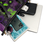 "Frankenstein" Lablight Violet Leather Tote Bag Deal