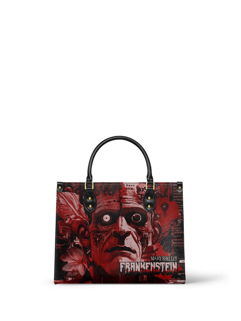 "Frankenstein" Heart Surge Leather Handbag