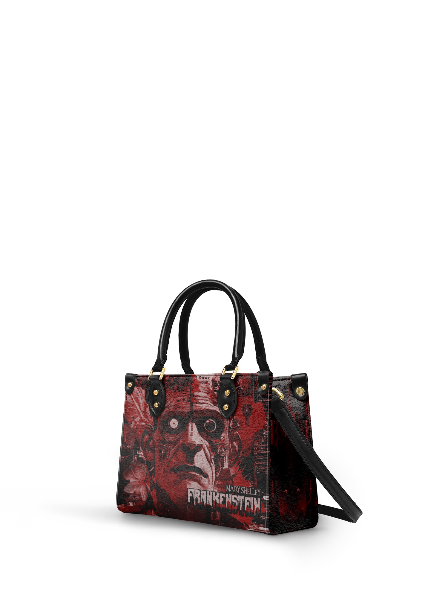 "Frankenstein" Heart Surge Small Leather Handbag - NEW WORKSHOP SALE