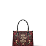 "Romeo And Juliet" Poison Rose Small Leather Handbag