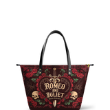 "Romeo And Juliet" Poison Rose Leather Tote Bag Deal