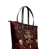 "Romeo And Juliet" Poison Rose Leather Tote Bag Deal