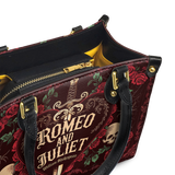 "Romeo And Juliet" Poison Rose Small Leather Handbag