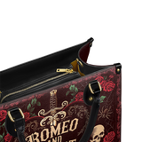 "Romeo And Juliet" Poison Rose Leather Handbag Deal
