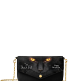 "The Black Cat" Envelope Chain Crossbody Bag - CLEAROUT