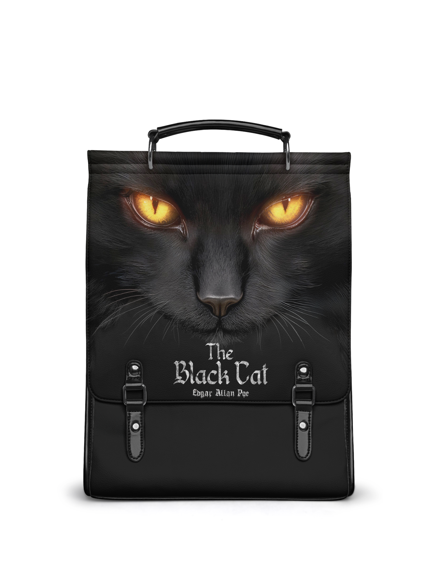 "The Black Cat" Leather Backpack