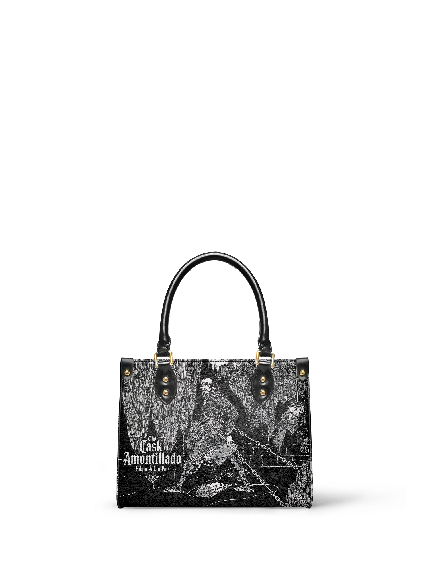 "The Cask Of Amontillado" Small Leather Handbag - NEW WORKSHOP SALE