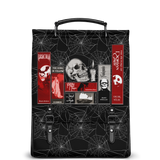 "The Codex of Gothic Tales" Black Widow’s Kiss Leather Backpack