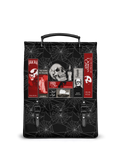 "The Codex of Gothic Tales" Black Widow’s Kiss Leather Backpack
