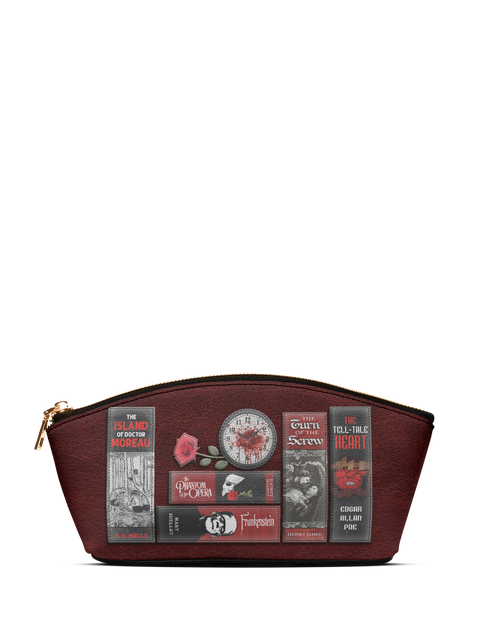 "The Crimson Codex" Eclipse Makeup Bag