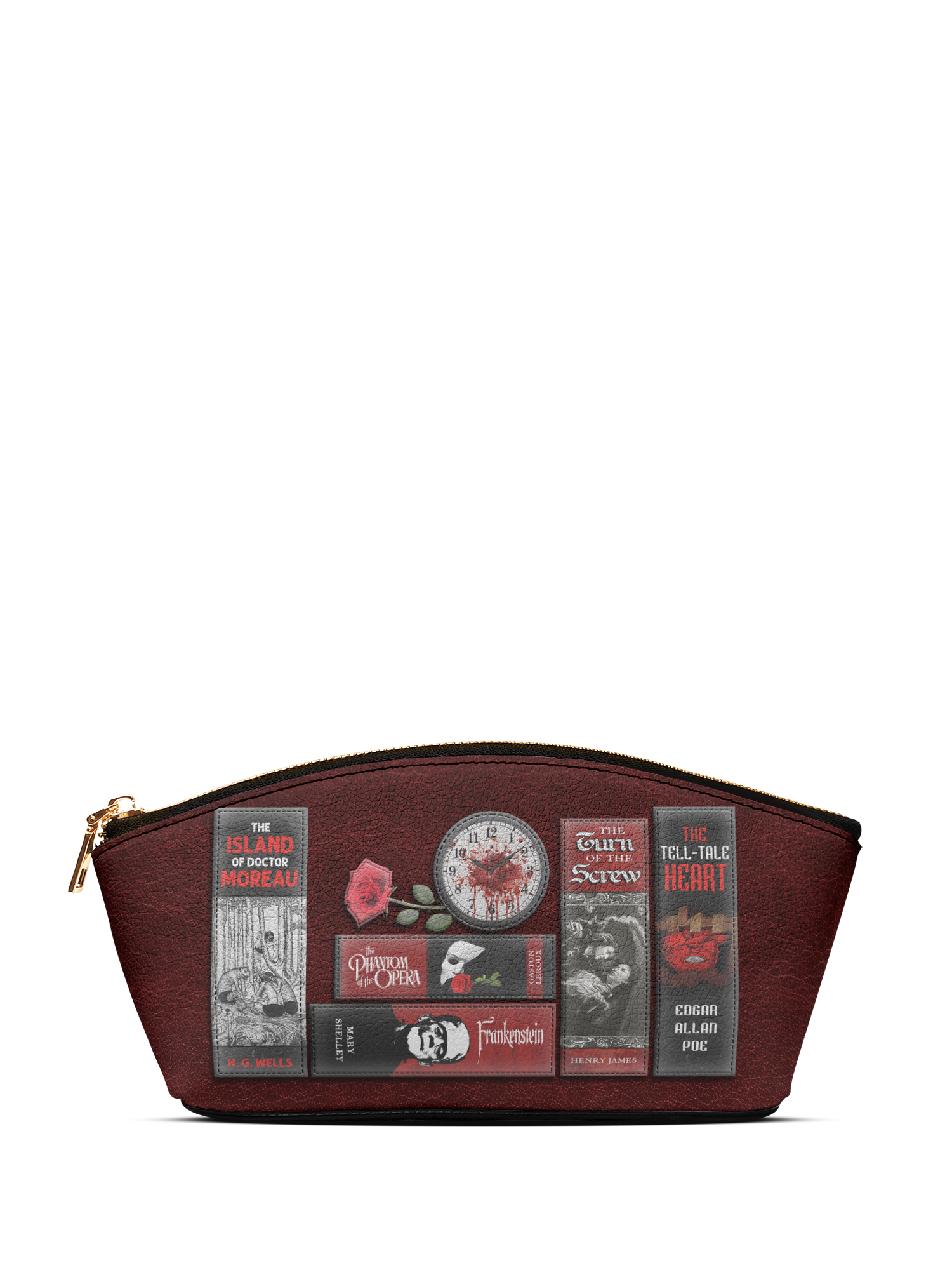 "The Crimson Codex" Eclipse Makeup Bag - NEW WORKSHOP SALE