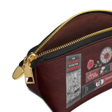 "The Crimson Codex" Eclipse Makeup Bag