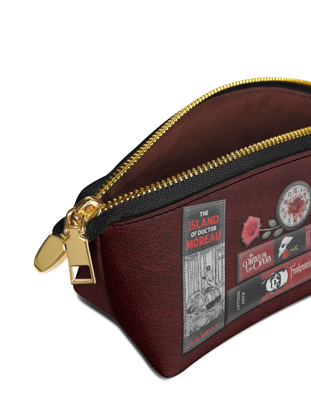 "The Crimson Codex" Eclipse Makeup Bag - EVERMORE DEAL