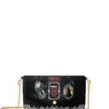 "The Dracula" Envelope Chain Crossbody Bag - CLEAROUT