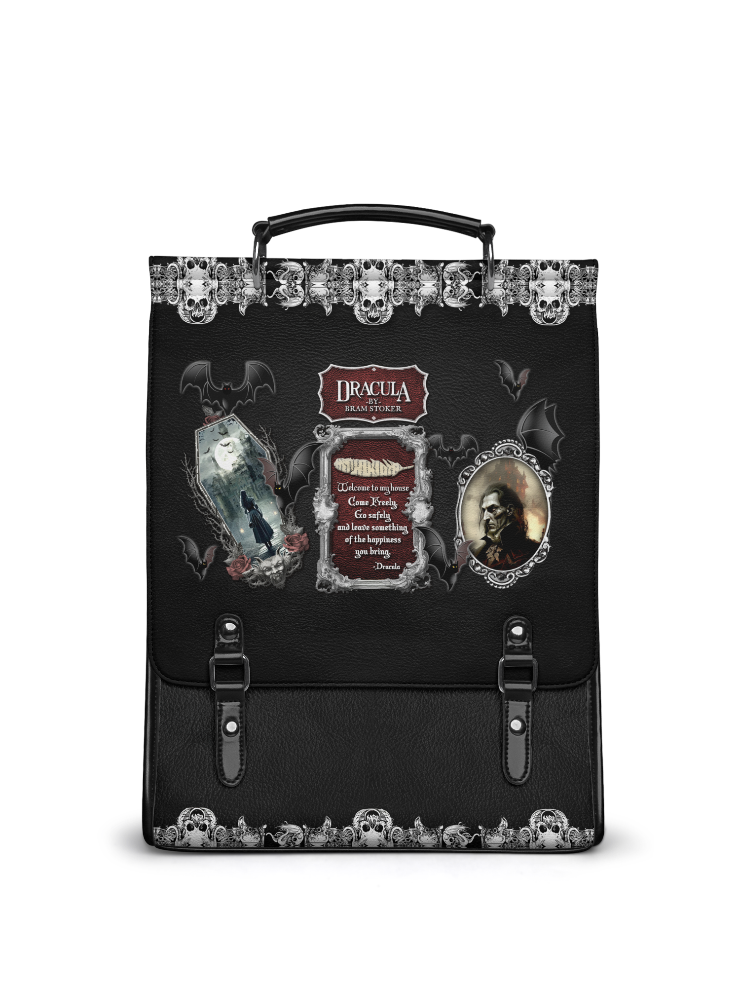 "The Dracula" Leather Backpack