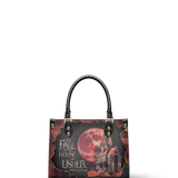"The Fall Of The House Of Usher" Small Leather Handbag
