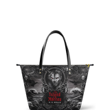 "The Island Of Dr Moreau" Leather Tote Bag
