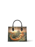 "Mermaid’s Sacrifice" - Brown Interior - Leather Handbag
