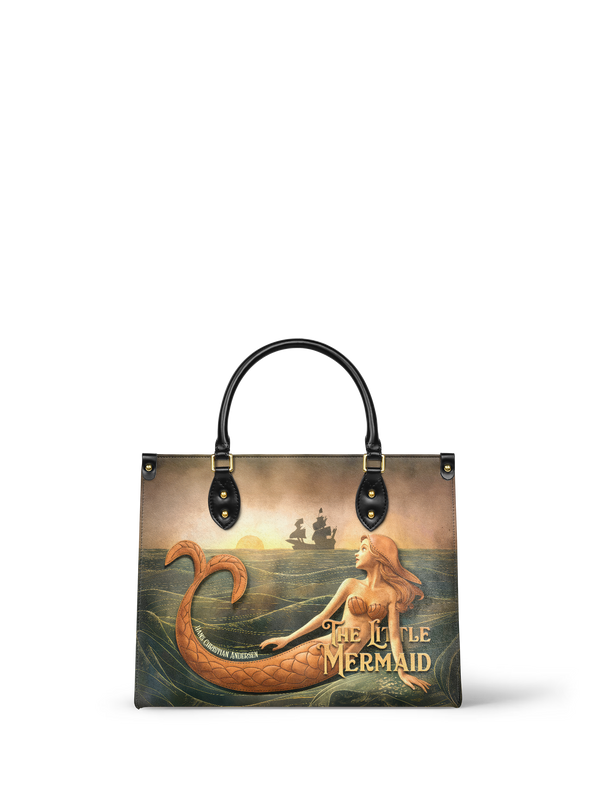 "Mermaid’s Sacrifice" - Brown Interior - Leather Handbag