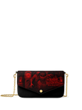 "The Masque Of The Red Death" Envelope Chain Crossbody Bag - FALL CLEARANCE DEAL