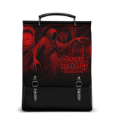 "The Masque Of The Red Death" Leather Backpack