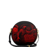 "The Masque Of The Red Death" Circle Crossbody Bag