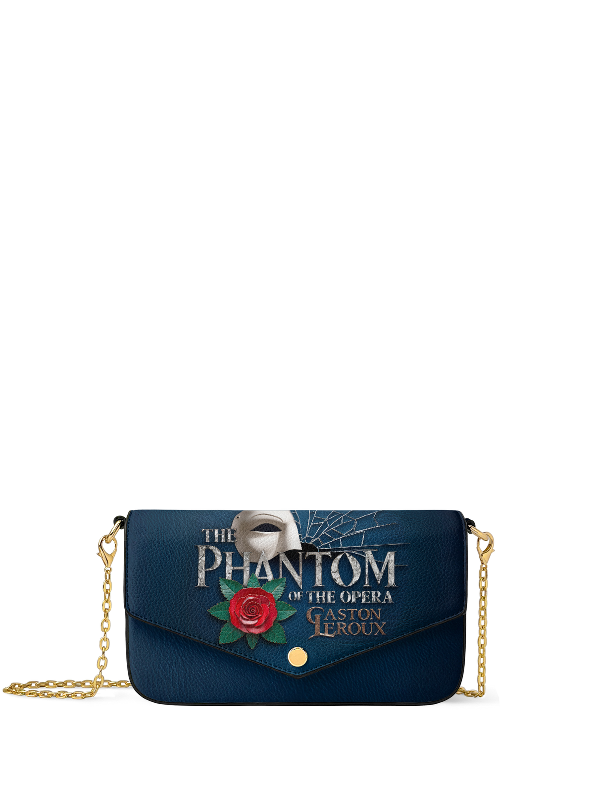 "The Phantom Of The Opera" Envelope Chain Crossbody Bag - EVERMORE DEAL