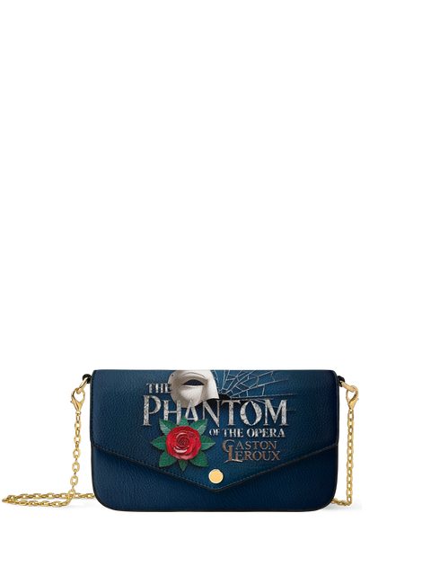 "The Phantom Of The Opera" Envelope Chain Crossbody Bag - NEW WORKSHOP SALE